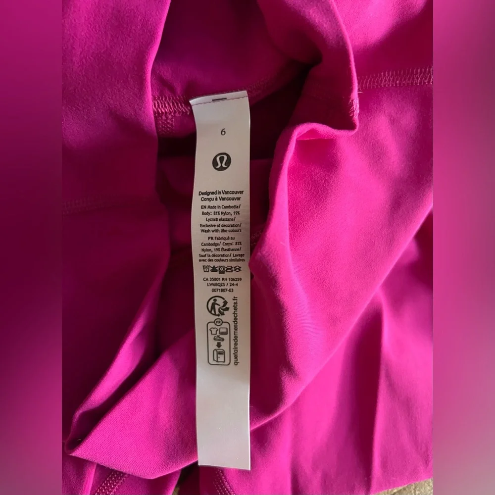 NWT Lululemon Align 23” Ripened Raspberry - Picture 5 of 9